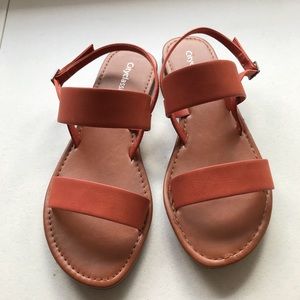 Cityclassified burnt orange sandal